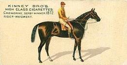 1889 Kinney Brothers Famous English Running Horses (N230) #NNO Cremorne Front